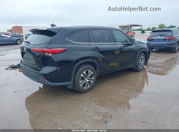 5TDGZRAH4LS015499 2020 TOYOTA HIGHLANDER Black Trasero derecho