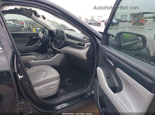5TDGZRAH4LS015499 2020 TOYOTA HIGHLANDER Black Vista interior delantera