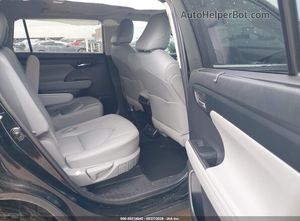5TDGZRAH4LS015499 2020 TOYOTA HIGHLANDER Black Vista de la etiqueta del VIN