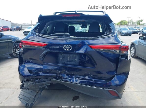 5TDGZRAH6MS033598 2021 TOYOTA LE Blue 