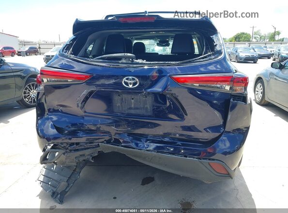 5TDGZRAH6MS033598 2021 TOYOTA LE Blue 
