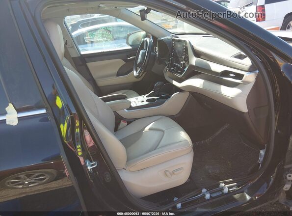 5TDGZRAH6MS037604 2021 TOYOTA LE Beige Widok wnętrza z przodu