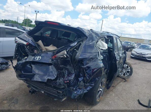 5TDGZRAH7LS009129 2020 TOYOTA HIGHLANDER Blue Tył prawy