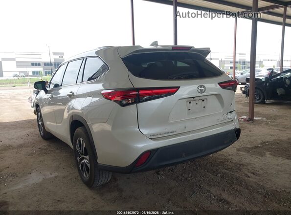 5TDGZRAH8LS503189 2020 TOYOTA HIGHLANDER White Задня ліва чверть