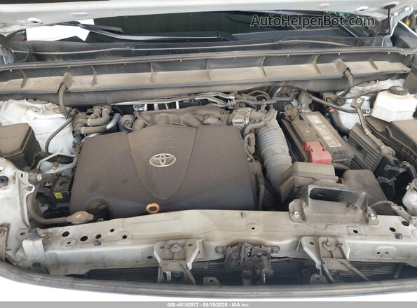 5TDGZRAH8LS503189 2020 TOYOTA HIGHLANDER White Вид ззаду