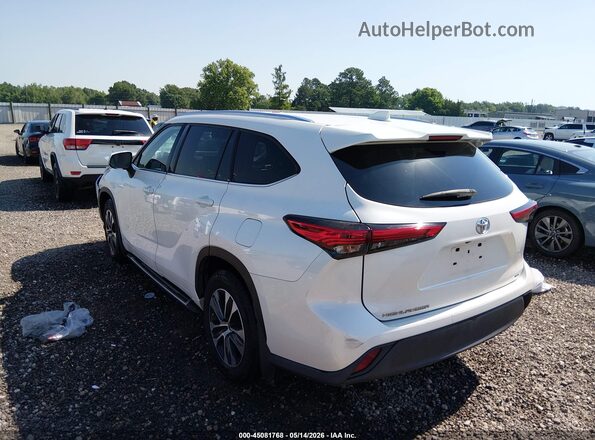 5TDGZRAH9LS017782 2020 TOYOTA HIGHLANDER White Rear left