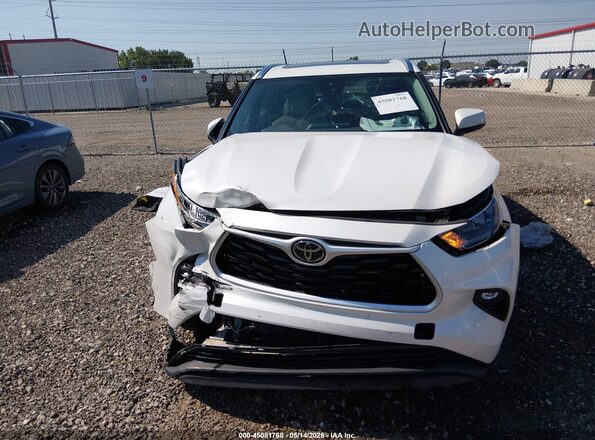 5TDGZRAH9LS017782 2020 TOYOTA HIGHLANDER White Rear interior view