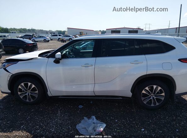 5TDGZRAH9LS017782 2020 TOYOTA HIGHLANDER White 