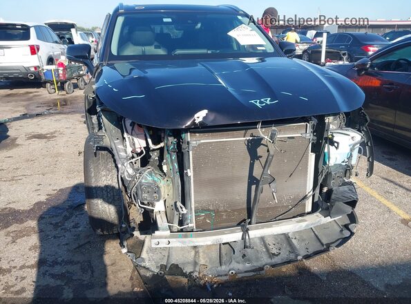 5TDGZRBH2MS139318 2021 TOYOTA HIGHLANDER Черный Вид спереди
