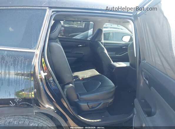 5TDGZRBH2MS139318 2021 TOYOTA HIGHLANDER Черный Вид наклейки с VIN-кодом
