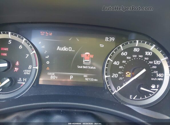 5TDGZRBH2MS139318 2021 TOYOTA HIGHLANDER Черный 