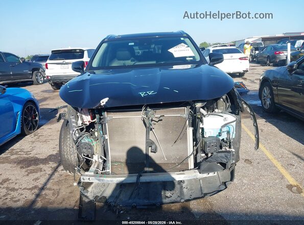 5TDGZRBH2MS139318 2021 TOYOTA HIGHLANDER Черный Вид задней части салона