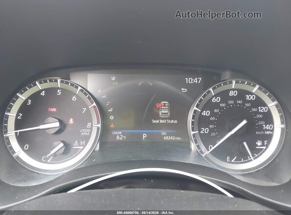 5TDGZRBH3NS596754 2022 TOYOTA HIGHLANDER Black Widok tylnych siedzeń