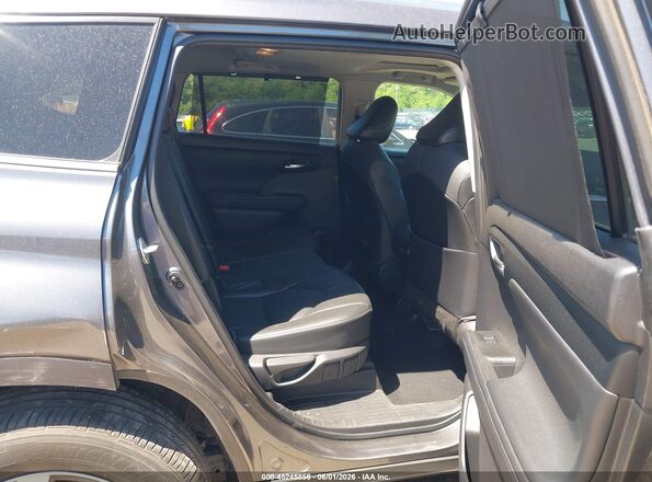 5TDGZRBH6MS557767 2021 TOYOTA HIGHLANDER Gray VIN sticker view