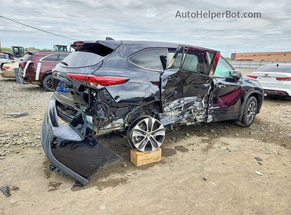 5TDGZRBHXMS132634 2021 TOYOTA HIGHLANDER Black 