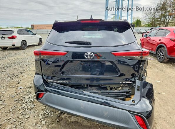 5TDGZRBHXMS132634 2021 TOYOTA HIGHLANDER Black 