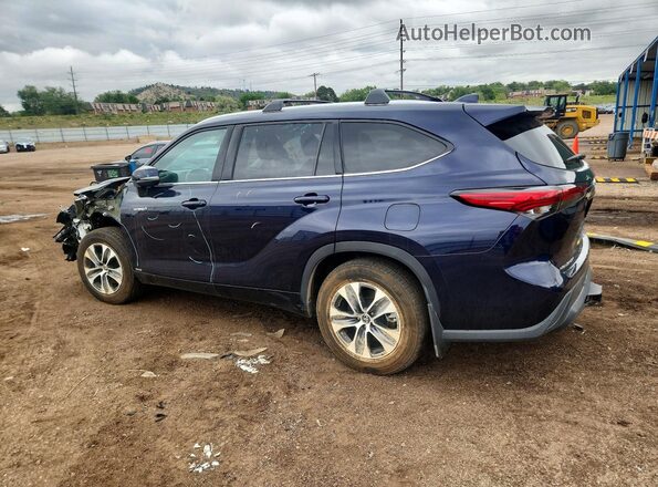 5TDHBRCH2MS531741 2021 TOYOTA HIGHLANDER Blue 