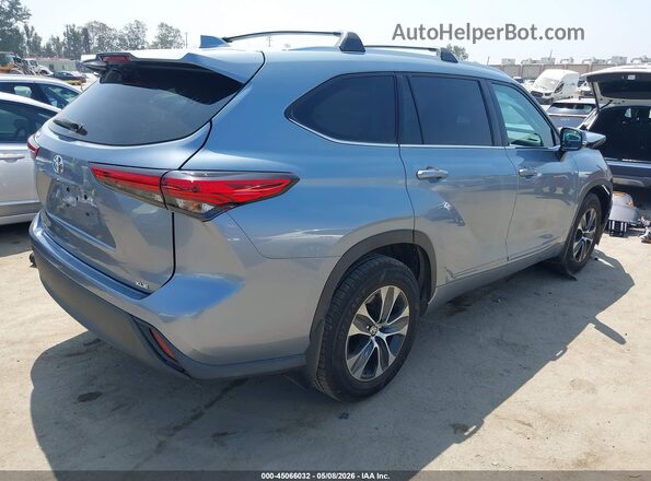 5TDHZRAH1MS053259 2021 TOYOTA LE Light Blue Հետևի աջ