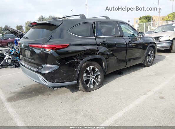 5TDHZRAH5LS003723 2020 TOYOTA HIGHLANDER Black Հետևի աջ