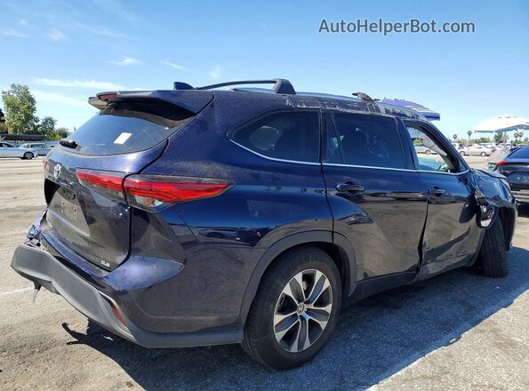 5TDHZRAHXLS021182 2020 TOYOTA HIGHLANDER Blue 
