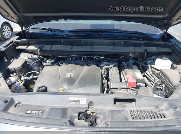 5TDHZRBH0LS035753 2020 TOYOTA HIGHLANDER Серый Вид сзади