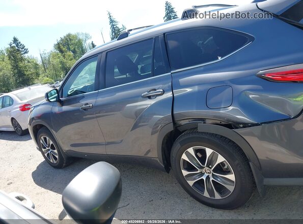 5TDHZRBH0LS035753 2020 TOYOTA HIGHLANDER Серый Панорамный вид салона 360°