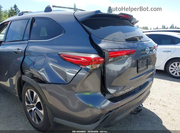 5TDHZRBH0LS035753 2020 TOYOTA HIGHLANDER Серый Вид спереди