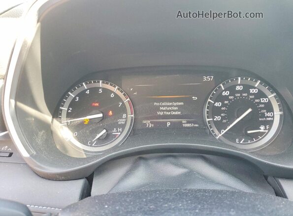 5TDHZRBH2MS070781 2021 TOYOTA HIGHLANDER Blue Vista del cuadro de instrumentos