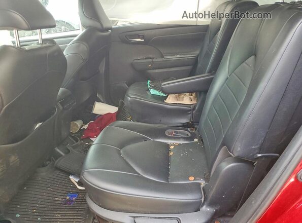 5TDHZRBH2MS535396 2021 TOYOTA HIGHLANDER Red 
