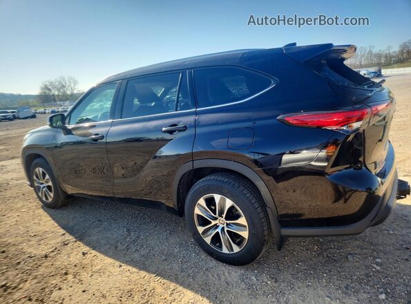 5TDHZRBH7MS063390 2021 TOYOTA HIGHLANDER Black Հետևի ձախ