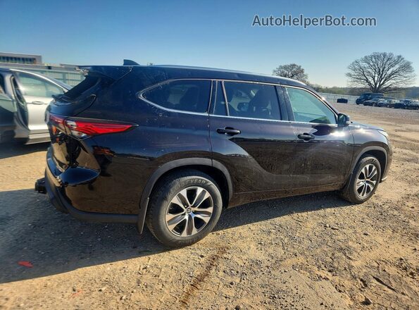 5TDHZRBH7MS063390 2021 TOYOTA HIGHLANDER Black Հետևի աջ