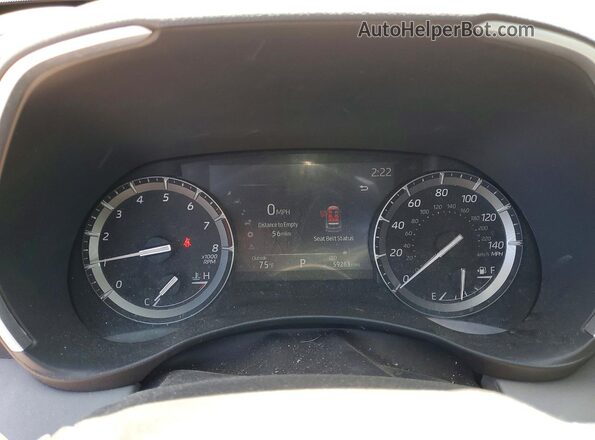 5TDHZRBH7MS088872 2021 TOYOTA HIGHLANDER Silver Սարքավորումների վահանակի տեսք