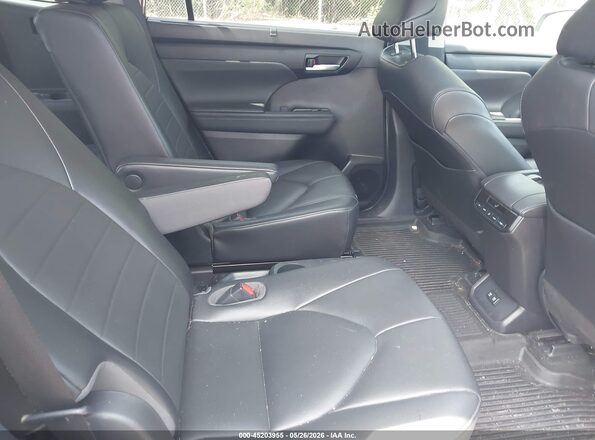 5TDHZRBH8MS059204 2021 TOYOTA HIGHLANDER Blue Widok naklejki z numerem VIN