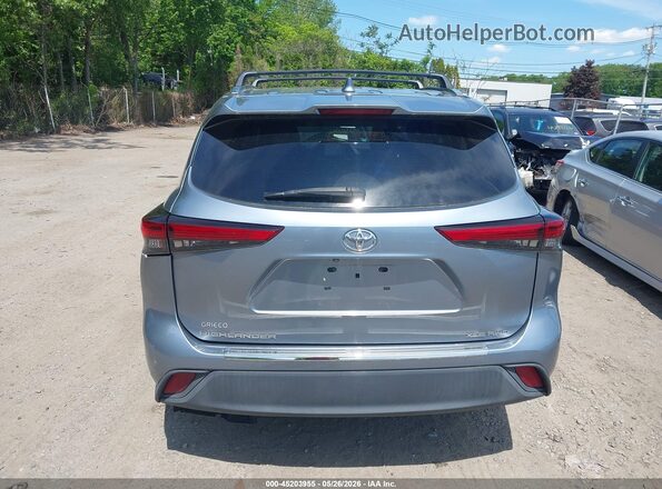 5TDHZRBH8MS059204 2021 TOYOTA HIGHLANDER Blue 