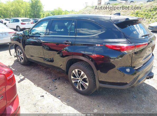 5TDHZRBH8MS072616 2021 TOYOTA HIGHLANDER Черный Задняя левая четверть