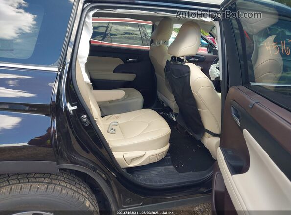 5TDHZRBH8MS072616 2021 TOYOTA HIGHLANDER Черный Вид наклейки с VIN-кодом