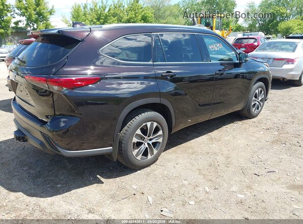 5TDHZRBH8MS072616 2021 TOYOTA HIGHLANDER Черный Задняя правая четверть