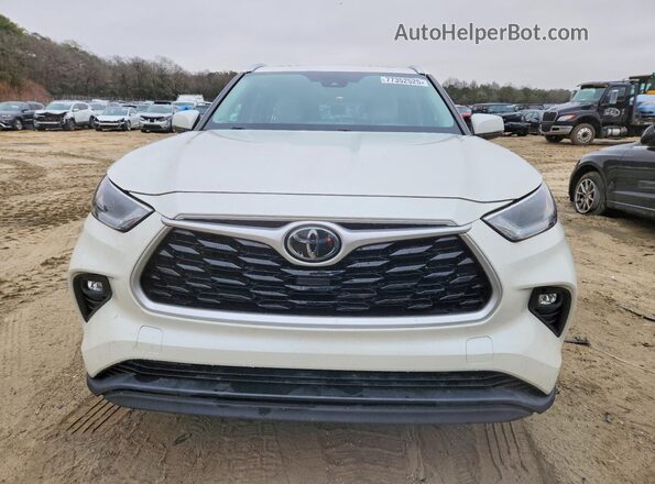 5TDHZRBH9MS523326 2021 TOYOTA HIGHLANDER White 