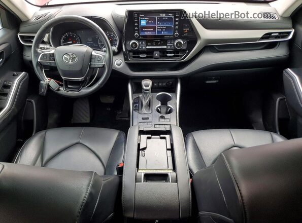 5TDHZRBHXMS078627 2021 TOYOTA LE Burgundy 