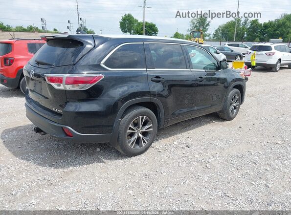 5TDJKRFH0GS327327 2016 TOYOTA HIGHLANDER Черный 