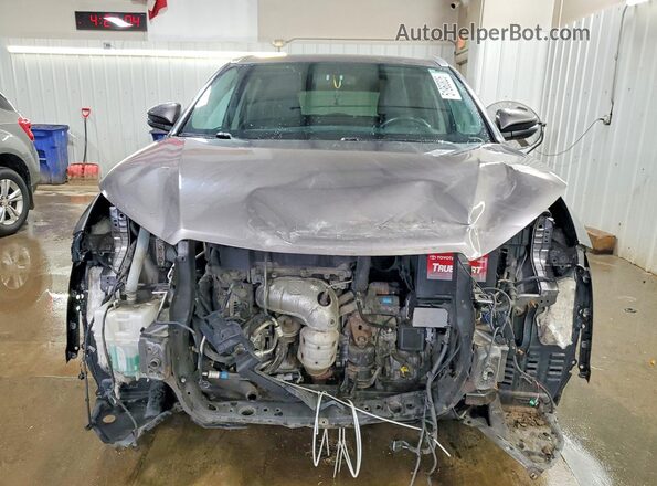 5TDJKRFH4GS276771 2016 TOYOTA HIGHLANDER Gray Widok z przodu