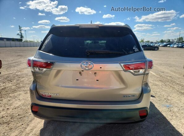 5TDJKRFH7GS256949 2016 TOYOTA HIGHLANDER Gold 