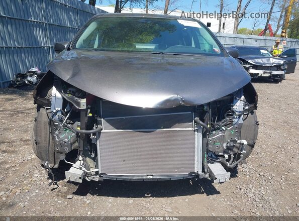 5TDJRKEC0PS173131 2023 TOYOTA LE Gray ხელსაწყოთა პანელის ხედი