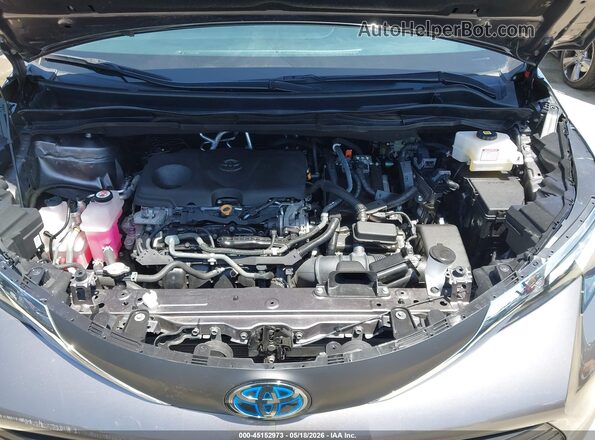 5TDJRKEC1MS005543 2021 TOYOTA SIENNA Серый Вид сзади