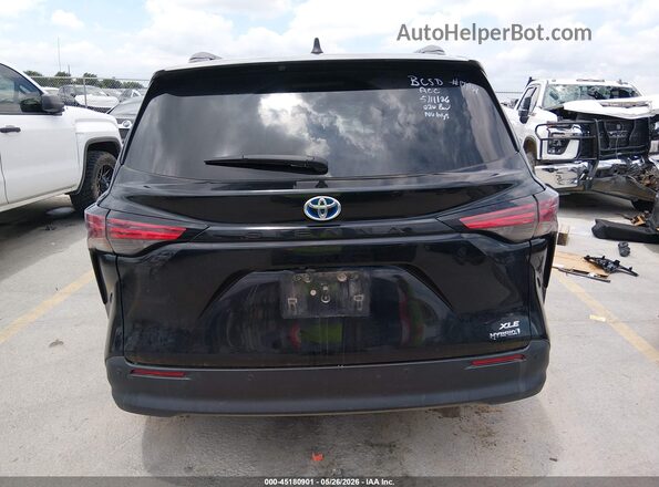 5TDJRKEC3NS095313 2022 TOYOTA SIENNA Black 