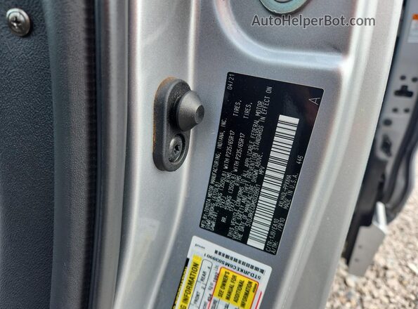 5TDJRKEC6MS039901 2021 TOYOTA SIENNA Silver Панорамний вид салону 360°