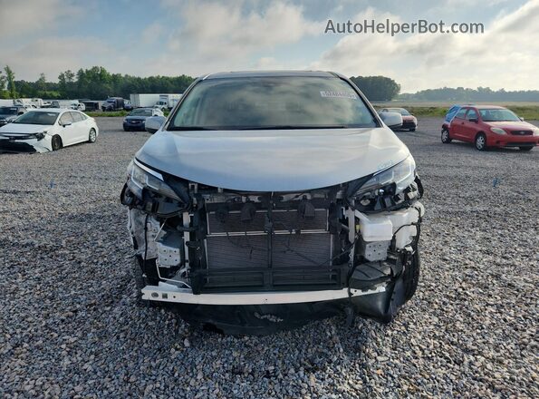 5TDJRKEC6MS039901 2021 TOYOTA SIENNA Silver Вид спереду