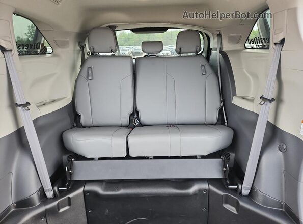 5TDJRKEC6MS039901 2021 TOYOTA SIENNA Silver Вид задніх сидінь