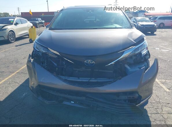5TDJRKEC7MS033380 2021 TOYOTA LE Gray Instrument cluster view