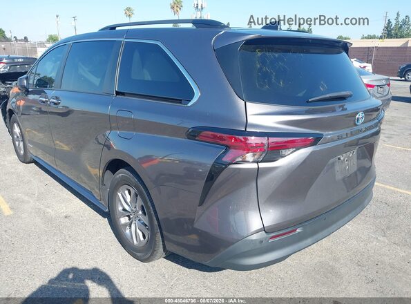 5TDJRKEC7MS033380 2021 TOYOTA LE Gray Rear left
